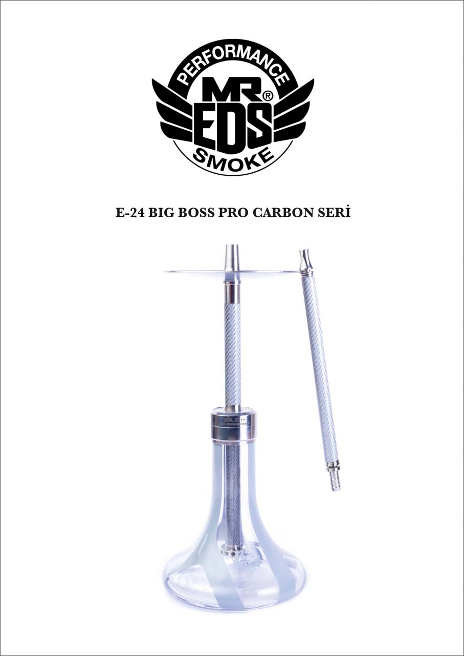 E24 Big Boss Pro - Carbon Serisi - Gri