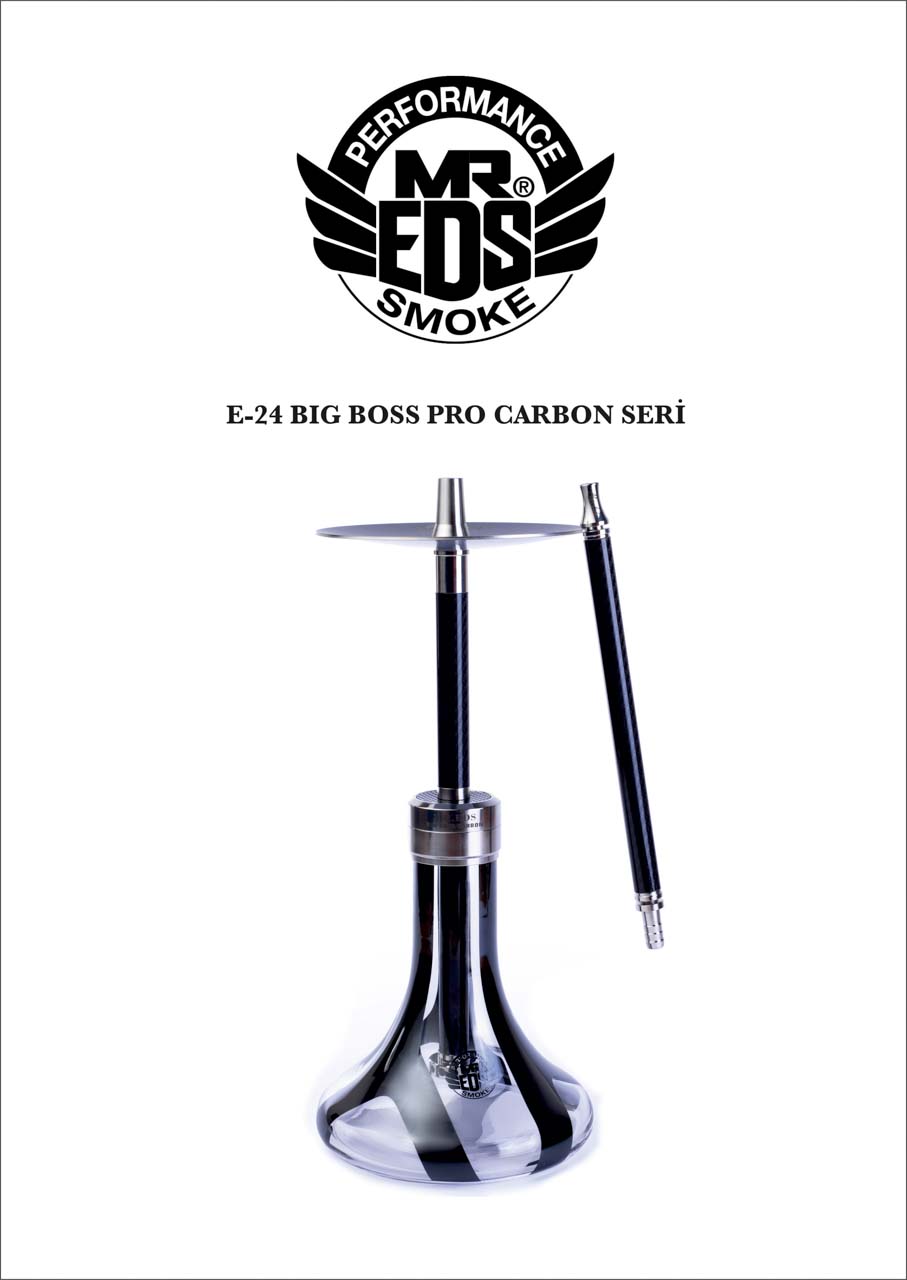 E24 Big Boss Pro - Carbon Serisi - Siyah