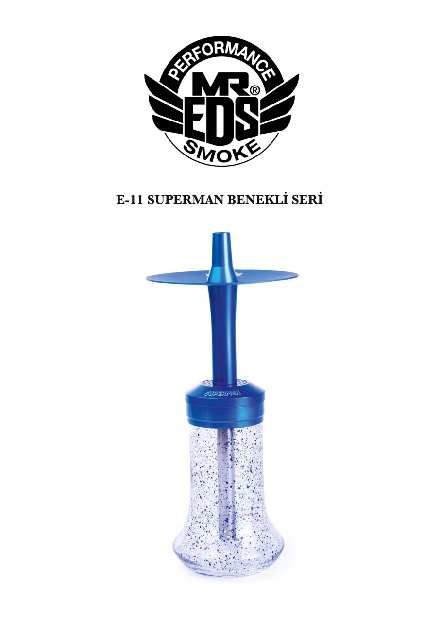 E11 Süperman Benekli Serisi - Mavi