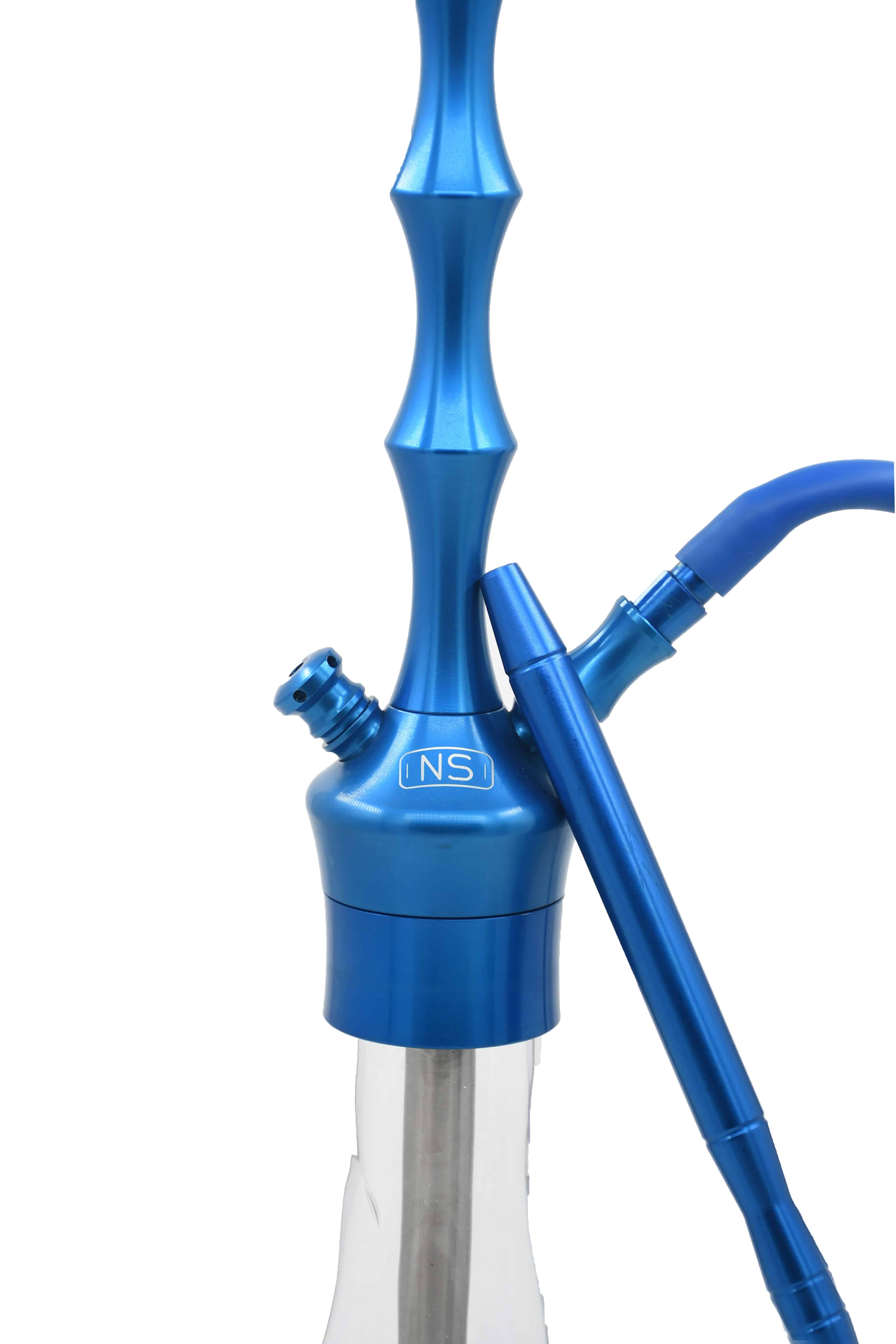 NS Mod03 Prestij Serisi Alüminyum Nargile Takımı Full Set – Mavi
