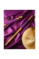 Union Fibonacci PVD Violet Velvet mor altın premium nargile takımı