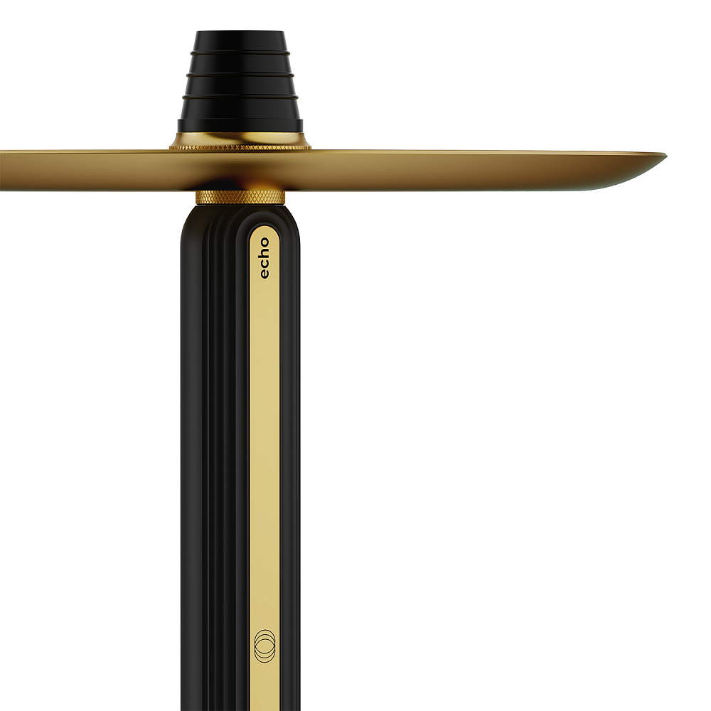 Alpha Echo Gold Noir Nargile Takımı