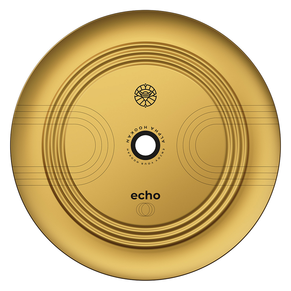 Alpha Echo Gold Noir Nargile Takımı