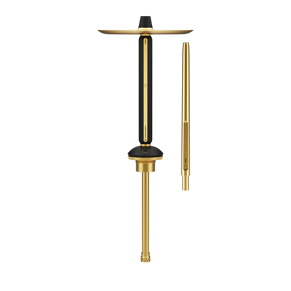 Alpha Echo Gold Noir Nargile Takımı