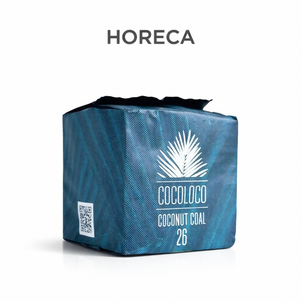 CocoLoco 26mm horeca nargile kömürü 1 kg kutusuz