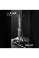 Darkside Ultima Grey Steel Nargile Takımı - Rus Premium Nargile