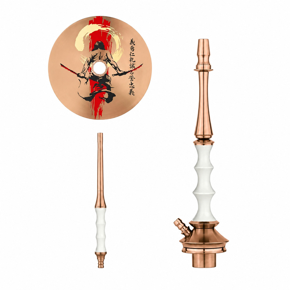 Japona Satori White Bronze Nargile Takımı 46cm