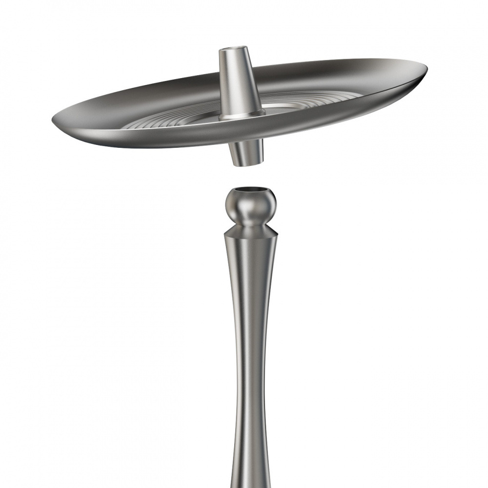 MattPear Classic Slim Nargile Takımı Vidalı Şeffaf Şişeli