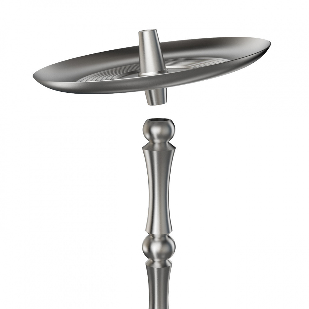 MattPear Classic Ball Nargile Takımı Vidalı Şeffaf Şişeli