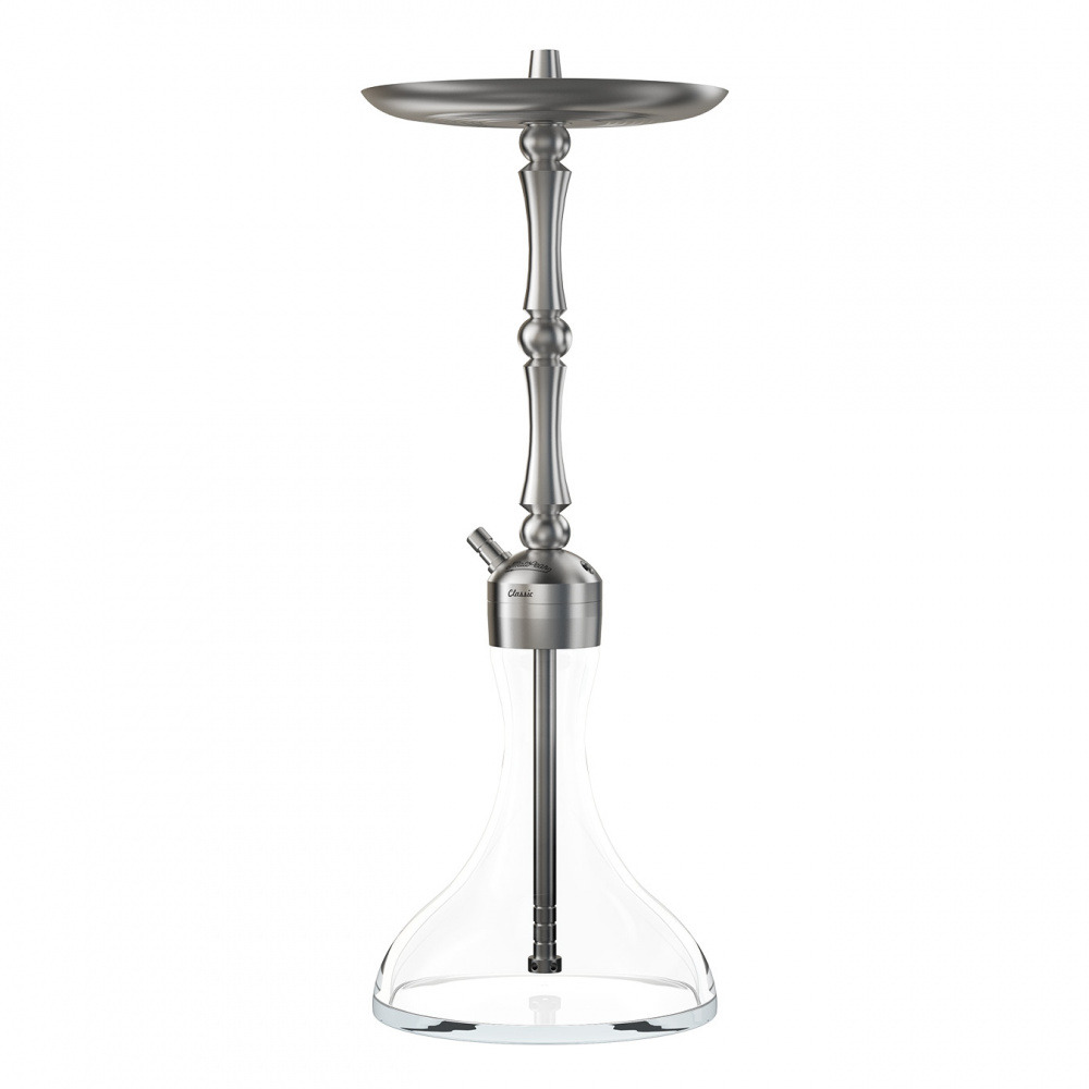 MattPear Classic Ball Nargile Takımı Vidalı Şeffaf Şişeli