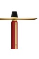 Alpha Hookah Echo Gold Ruby Red Kırmızı Nargile Takımı Gold Detaylı