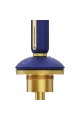 Alpha Hookah Echo Gold Sapphire Blue Mavi Nargile Takımı Gold Detaylı