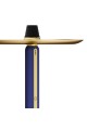 Alpha Hookah Echo Gold Sapphire Blue Mavi Nargile Takımı Gold Detaylı