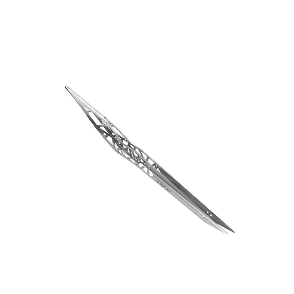 Alpha Hookah Ray 29,2 cm paslanmaz çelik nargile kömür maşası