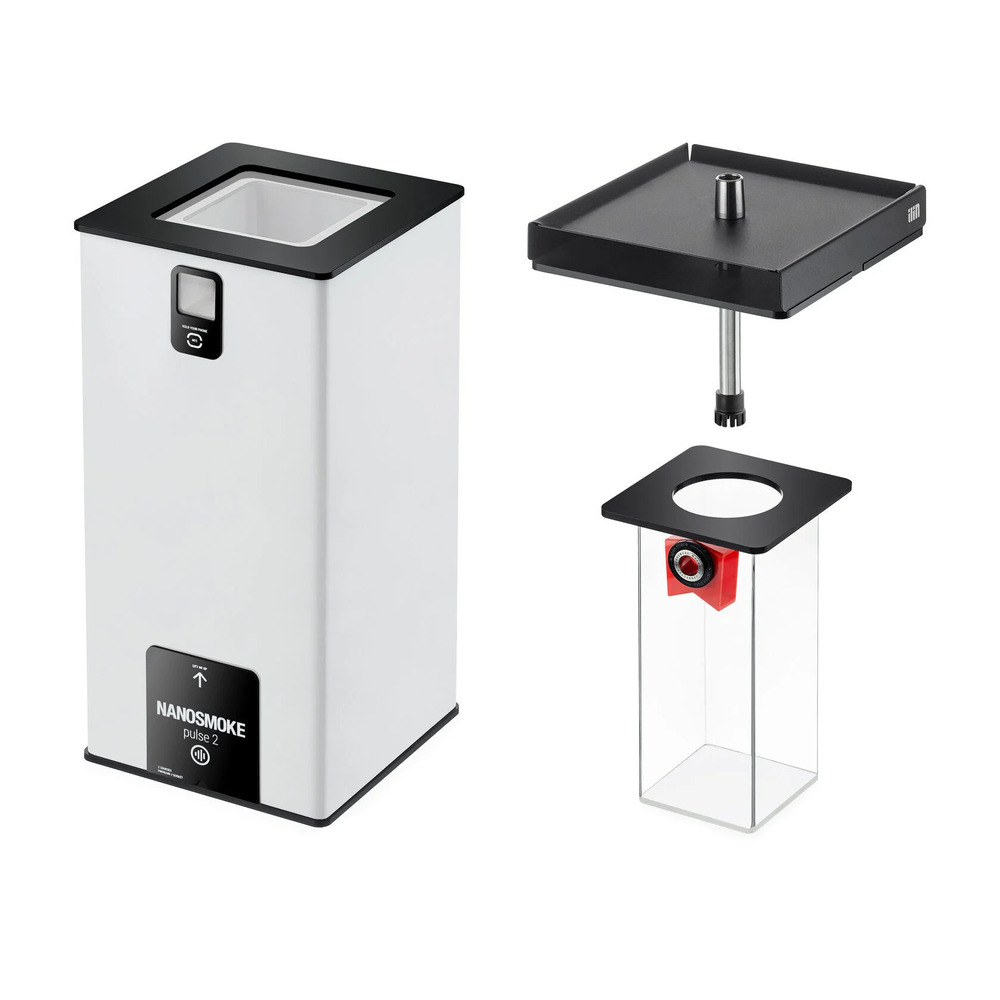Nano Smoke Pulse 2 sese duyarlı LED aydınlatmalı nargile