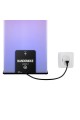 Nano Smoke Pulse 2 sese duyarlı LED aydınlatmalı nargile