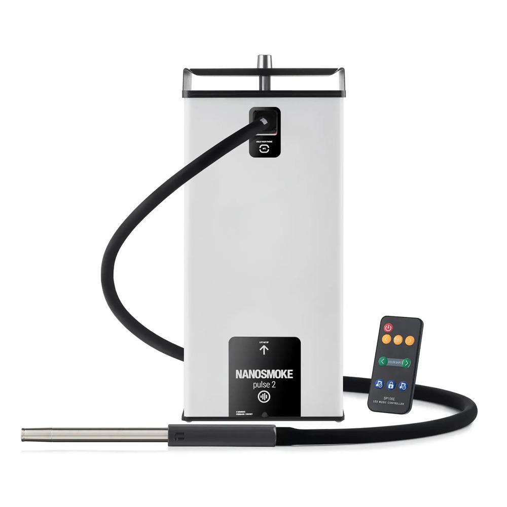 Nano Smoke Pulse 2 sese duyarlı LED aydınlatmalı nargile