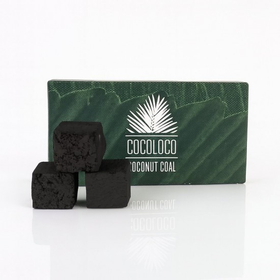 CocoLoco Premium Nargile Kömürü 27mm (1 KG)