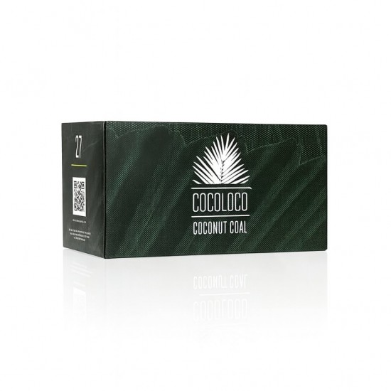 CocoLoco Premium Nargile Kömürü 27mm (1 KG)