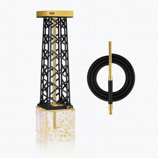 Hoob Rig Black Gold Nargile Takımı