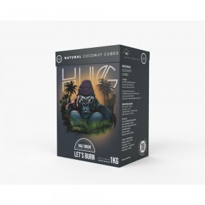 Hug Coal Half Moon Nargile Kömürü 1 KG
