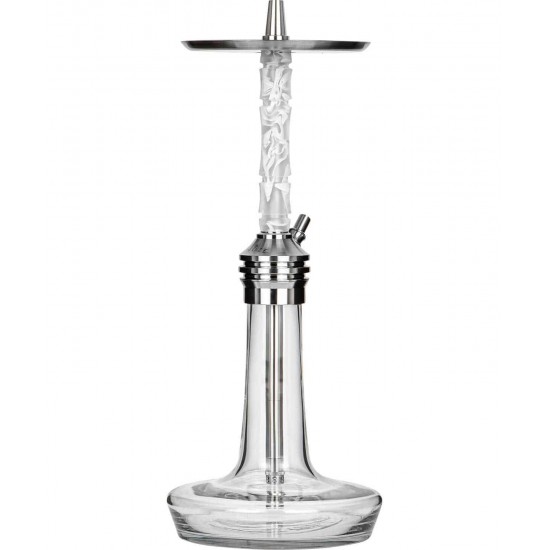 Moze Varity Lounge Steel Clear Wavy Frosted