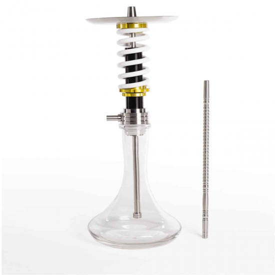 Shi Carver Static 2.0 Gold White Nargile Takımı