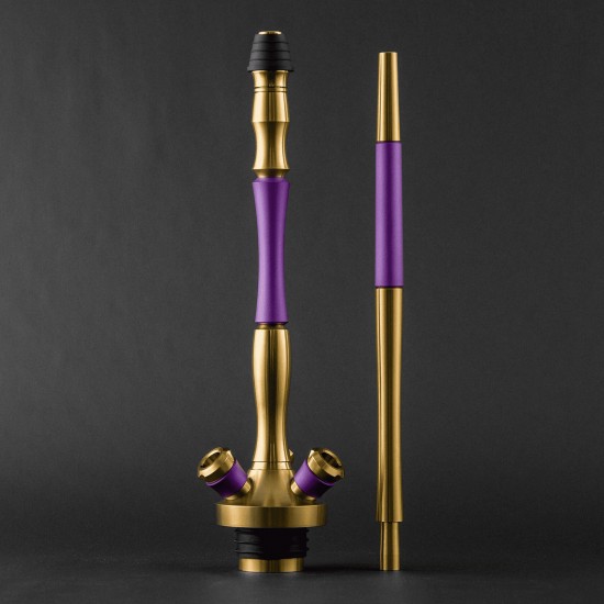 Union Fibonacci PVD Violet Velvet Nargile Takımı